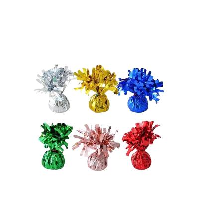 China Gravity Pendant Block Accessories Aluminum Collar Plastic Balloon Balloon Bearing Pendant for sale