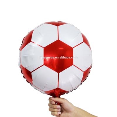 China Eco-friendly Inflatable Party Globos Football Shape Helium Balloon Party Supplies ODM & OEM Customized Size Christmas Welcome PG-PB001 for sale