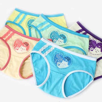 China Wholesale Anti-Static Girls Kids Thong Underwear For Kids Underwear Preteen Panties for sale