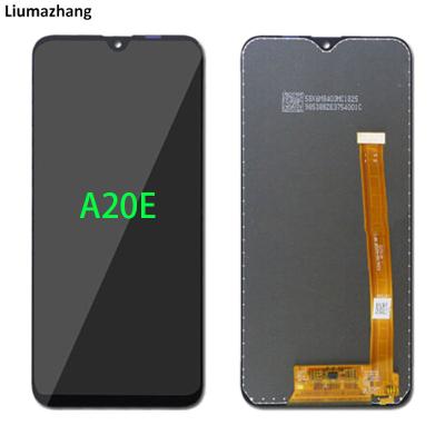 China For Galaxy A20E Mobile Cell Phone LCD Screen 100% Original Parts Pantalla Accessories Digitizer LCD Display For Samsung A20E A202 Screen for sale