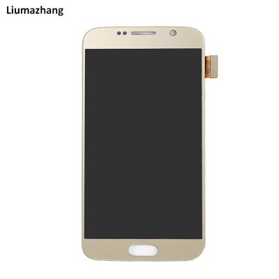 China For original galaxy s6 Super Amoled Mobile Phone LCD For Samsung Galaxy S6 G9200 G920U G920F Display Screen With Digitizer for sale