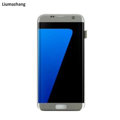 China For Original Samsung Galaxy S7 Edge Super Amoled Mobile Phone LCD For Samsung Galaxy S7 Edge G9350 G935U G935F Display Screen With Digitizer for sale