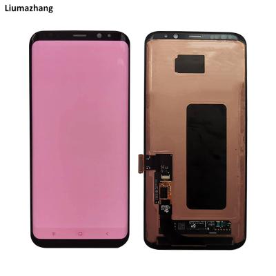 China For Galaxy S8 Plus Original AMOLED For Samsung Galaxy S8+ PLUS G955A G955U G955F G955V LCD Display Touch Screen Assembly With Moderate Burn Marks for sale