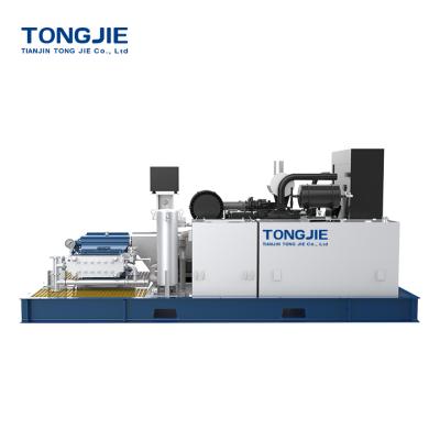 China Long life Tongjie made high pressure triple pump for traditional cleaning and descaling for sale