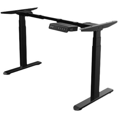 China Modern Design Adjustable Electric Sit Standing Desk Electric Frame (Height) 180 Degree Adjustable Height With Desk Lift View for sale