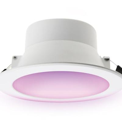 China New Australian standard tuya RGB LE TDC LED Adjustable Downlight 90mm Downlights cut 10W 15W 18w 20W for sale