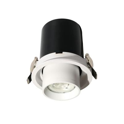 China Embeded SAA semi recessed downlight MR16 GU10 recessed to pull out spotlight 90mm cut out for ROOM for sale