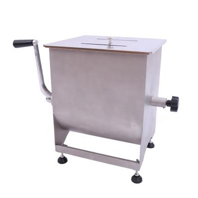 China Homemade Processing Machine Manual Stainless Steel Meat Mixed Meat Blender Machine for sale