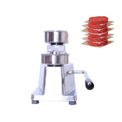 China Commercial hamburger press 100mm hamburger patty maker, hamburger press machine for sale