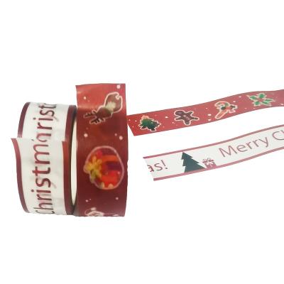 China Christmas Gifts Waterproof High Quality Japanese Washi Clip Washi Tape for sale