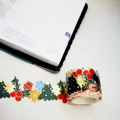 China Waterproof Hot Sale Custom Design Christmas Atmosphere Wholesale Hand Make Diy Printed Paper for sale