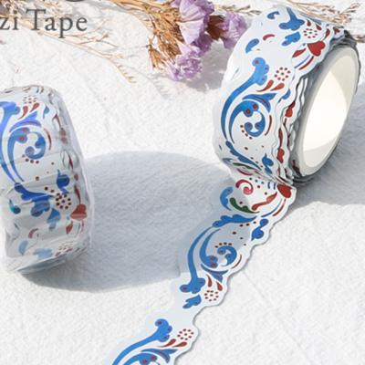 China Waterproof Printing Decorative Packing Die Cut Tape for sale