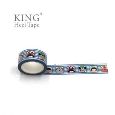 China Waterproof Good Quality Paper Hologram Sticker Washi Masking Tape Custom Printing for sale