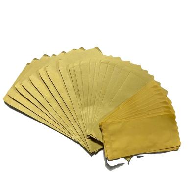 China Custom Unprinted Business Envelope Kraft Paper or Printed Ticket Envelopes Handmade Paper Custom Wraps for sale