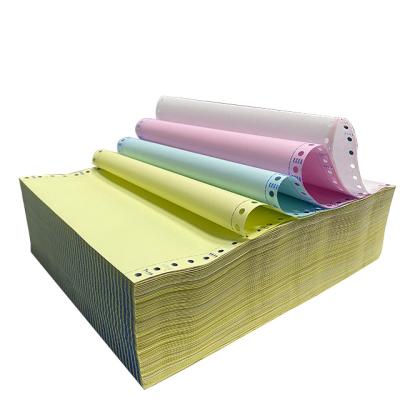 China Computer Multi-Layers Manufacturer Mass Production Continuous Paper Carbonless Continuous Listing Paper and Listing Paper Form NCR Carbonless Printing Company for sale