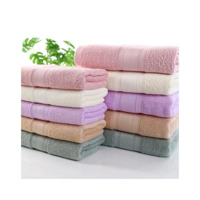 China Bath Towel Sustainable Organic Bamboo Comfortable Soft Bamboo Towel Eco - Friendly for sale