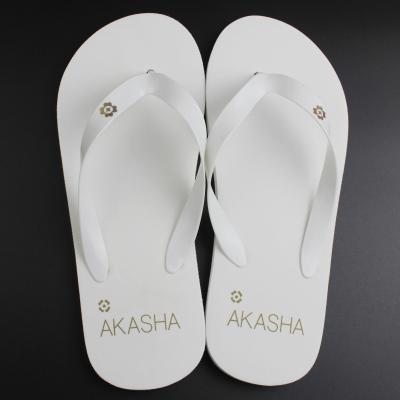 China Wholesale Custom Color Flip Flops Fashion Hotel PE Slippers for sale