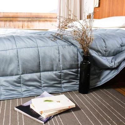 China Bamboo Fiber Cloth Bamboo Fiber Anti-pilling Cooling Weighted Bamboo Blanket for sale