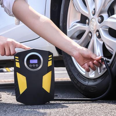 China Convenient Cheap Fast Automatic Car Tire Compressor Digital Display Home Electric Inflation Car Compressor Tire Inflators Portable for sale