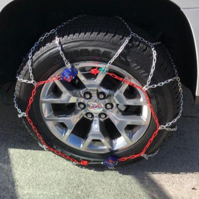 China BOHU HARDENED STEEL Snow Car Chains Alloy Auto Light-Trac Truck/SUV Steel Emergency Snow Chain Winter Chains for sale