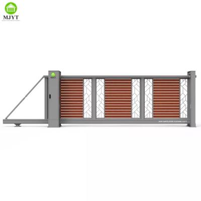 China Easily Assembled Garden fence aluminum sliding gate automatic electric operation standard and customized available for sale