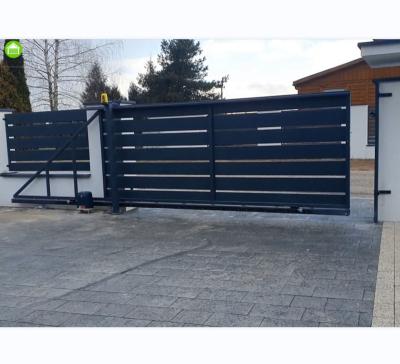 China Easily Assembled main entrance gate design Cantilever Gate fences and gates for houses for sale