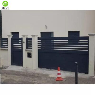 China Easily Assembled Latest main steel gate designs single open door for outdoor for sale