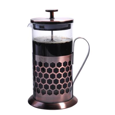 China Sustainable Glass 1000ML French Press With S/S Plunger! Low Wholesale Price French Press Stainless Steel Coffee Glass Plungers for sale