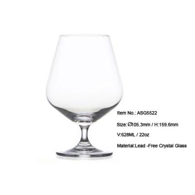 China ASG5522 new modern glass products serving /brandy at factory prices balloon glassware tulip glass for sale