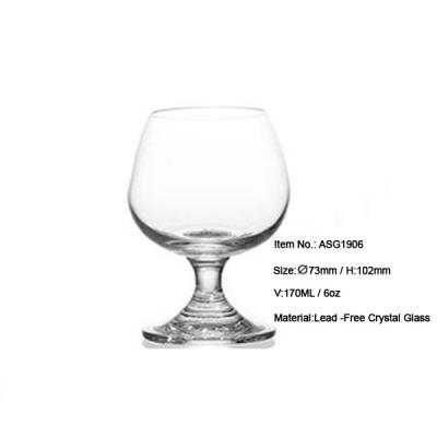 China ASG1906_Dinner Cognac / Brandy Glass Sustainable Drinkware Set Hot Selling Mini Brandy / Cognac Balloon Glass Glass for sale