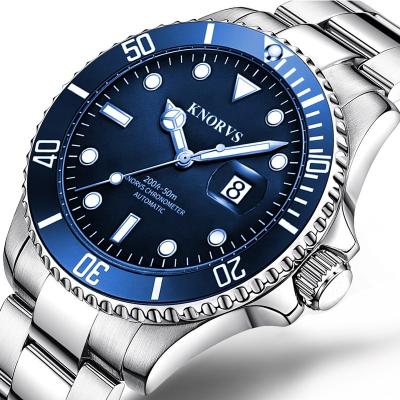 China Auto Date Logo Japan Miyota Automatic Luxury Custom Made High Quality Watch 10ATM Diver Watch Mechanical Watches for sale