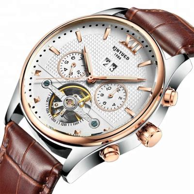 China Stainless Steel Automatic Watches ATM Date 3 Mechanical Mens Watch ODM Automatic Watch for sale