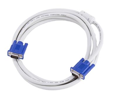 China Camera factory price 15pin VGA TO VGA CABLE for computer black VGA data transmission wire harness for sale