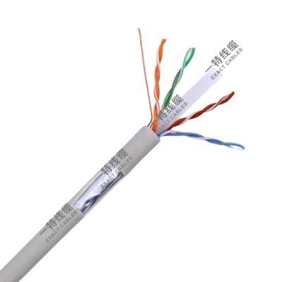 China Lan Cable PVC Network CAT6A 4-Pair FTP 23AWG Communication Cable for sale