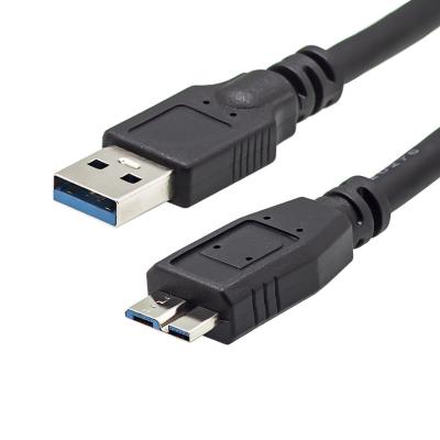 China Stable Data Link Super-speed Dual USB3.0 AM To Micro B USB3.0 Camera Cable For Computer Vision for sale