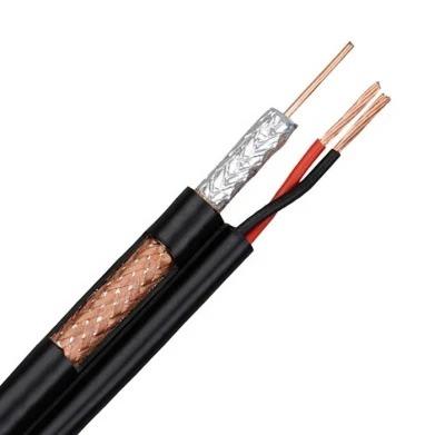 China Manufacturer RG59 Coaxial Cable 2C RG59+Power Coaxial Thin CCTV Cable 5000000000 Thin Siamese Cable 5000000000 for sale