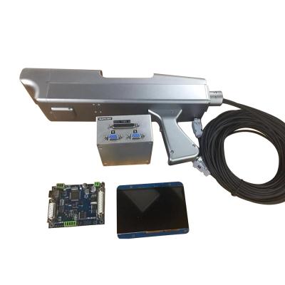 China Laser Welding WaveTopSign Laser Welding Cleaning Rust Remover Head and Controller RYF 10-QX210 for sale