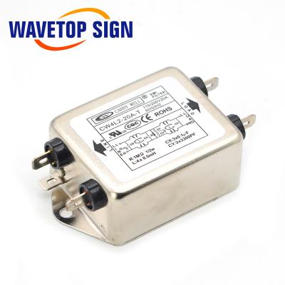 China Laser Engraving CO2/SITS EMI Power Filter WaveTopSign CW4L2-6A 10A 20A-T/S Cutter CANNY for sale