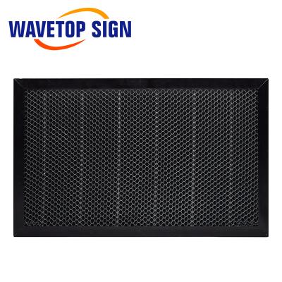 China CO2 Laser Engraving/Cutting Machines WaveTopSign CO2 Laser Machine Parts Honeycomb Mechanical Table 300x200 350x250 400x600 900x600mm for sale