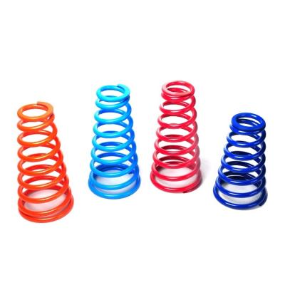 China High quality coil durable using conical spring of various colored carbon steel for sale