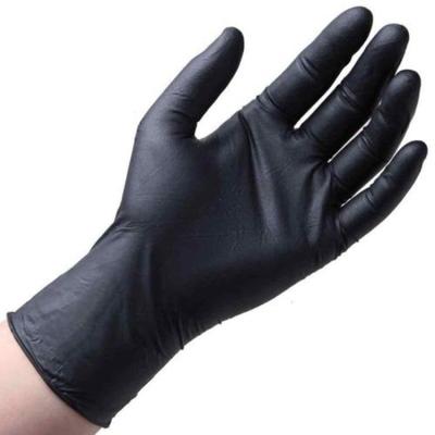 China Use For Working Thick Car Disposable Repair Mechanic Orange Purple Black Kitchen Nitrile Oil Proof Protective Gloves for sale