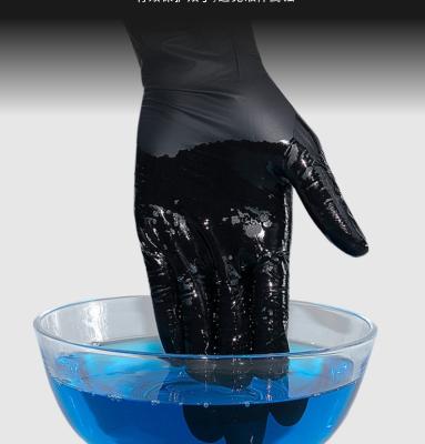 China Use for Kitchen Food Grade Nitrile Disposable Gloves, Nitrile Gloves for Hair Salon Disposable Black Nitrile Gloves for sale