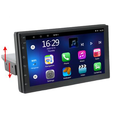 China Universal 7 Inch 1 Din Adjustable Touch Screen Stereo 1+16G GPS Player With GPS Radio Mirror Link Subwoofers Car Android System for sale