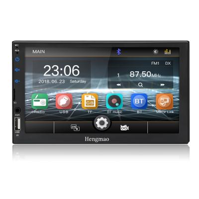 China Universal 7703B 2 Din Touch Screen 7 Inch Auto Radio Car MP5 BT Stereo Car AUX VCR. multimedia FM USB for sale