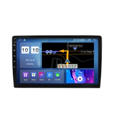 China 2Din GPS Touch Screen Car Navigation 6+128G Universal 10 Inch 720*1280p Android10 WiFi Auto Car Radio Player With BT/DSP/OBD for sale