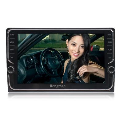 China Full Factory Supply 9inch 2din Touch Screen Mirror Link IOS Car Player 2 Android 8.1 Stereo Capacitive Screen System and Android Phone for sale