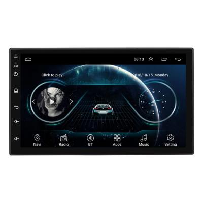 China Dual Din Car Radio Stereo Head Unit Listen 7 Inch Touch Screen 2 Din Universal GPS 1+16G Player Android Car Radio for sale