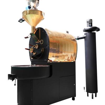 China Hotel coffee burner industrial/commercial 12kg gas coffee beans roaster for factory for sale