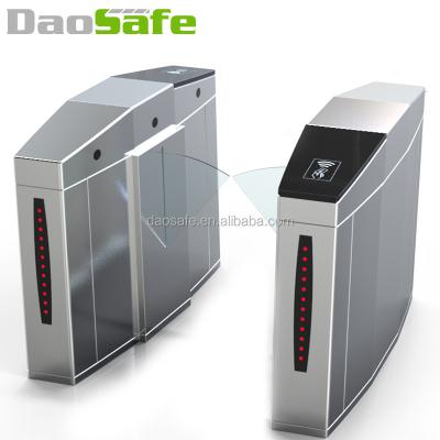 China 304 Stainless Steel Biometric Speed ​​Gate Flap Turnstile With RFID Card For Gym Fitness for sale