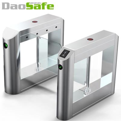 China 304 Stainless Steel Library Security Scanner Door Gate Access Control Swing Turnstile for sale